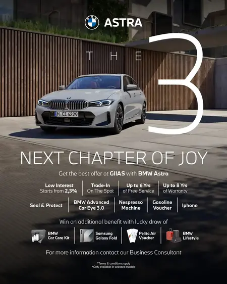 promo bmw the 3