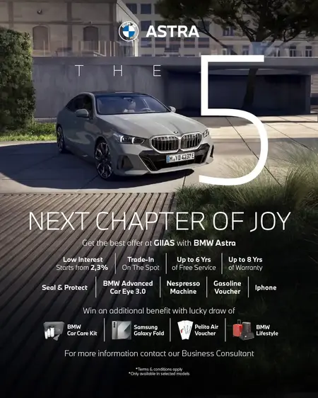 promo bmw the 5